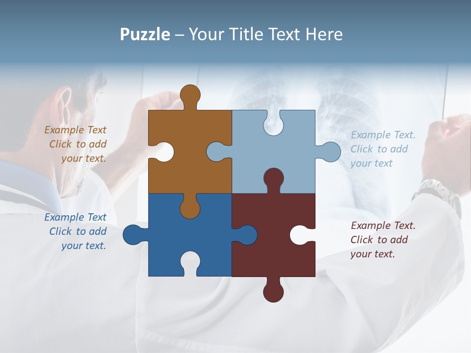 Person Infection Girl PowerPoint Template