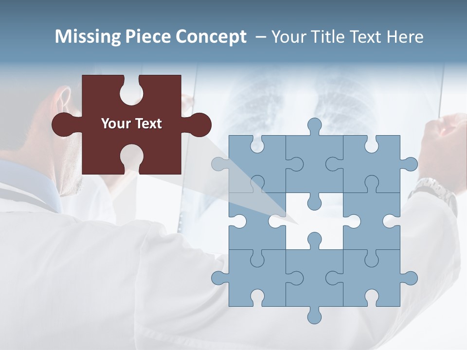 Person Infection Girl PowerPoint Template