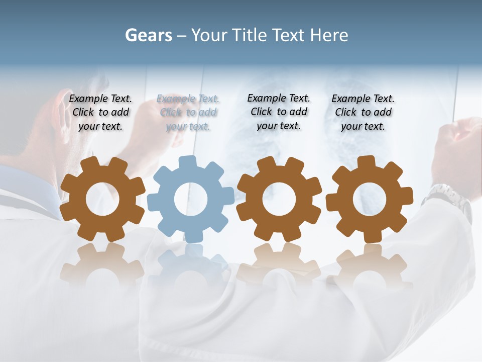 Person Infection Girl PowerPoint Template