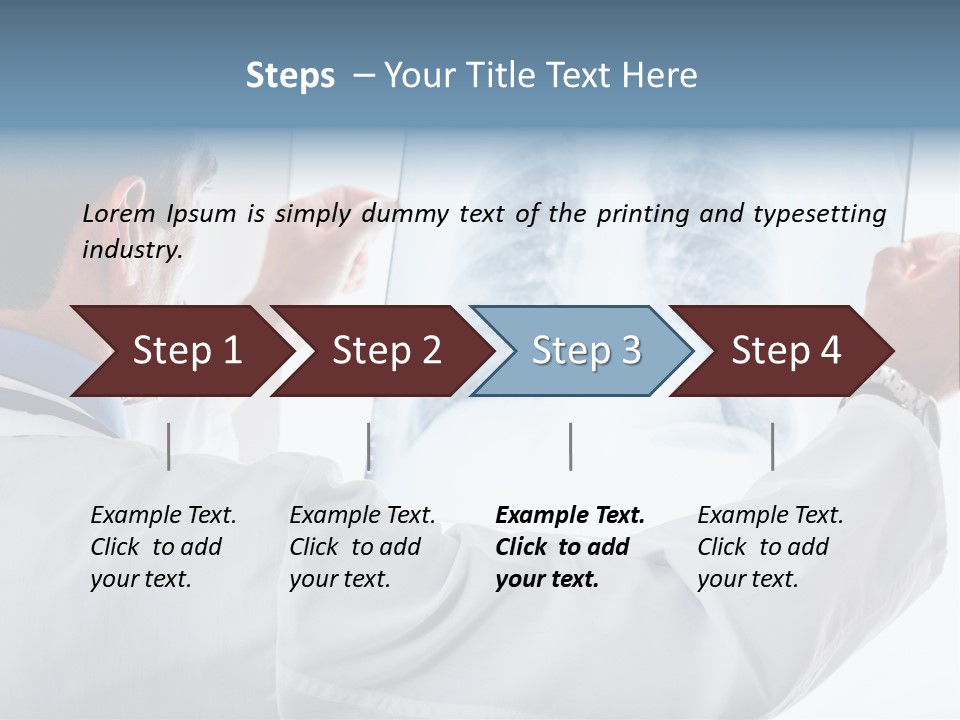 Person Infection Girl PowerPoint Template
