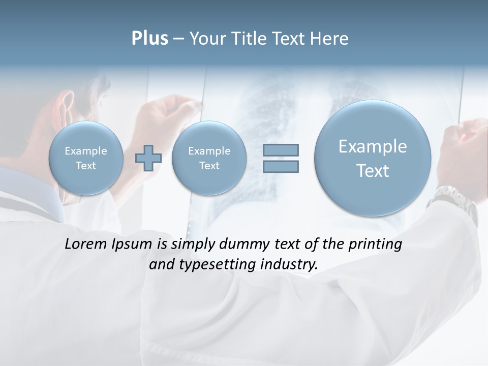 Person Infection Girl PowerPoint Template