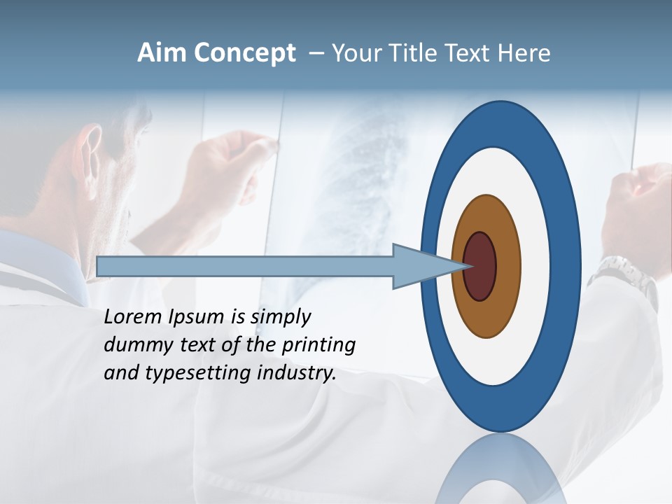 Person Infection Girl PowerPoint Template