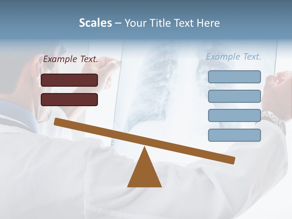 Person Infection Girl PowerPoint Template