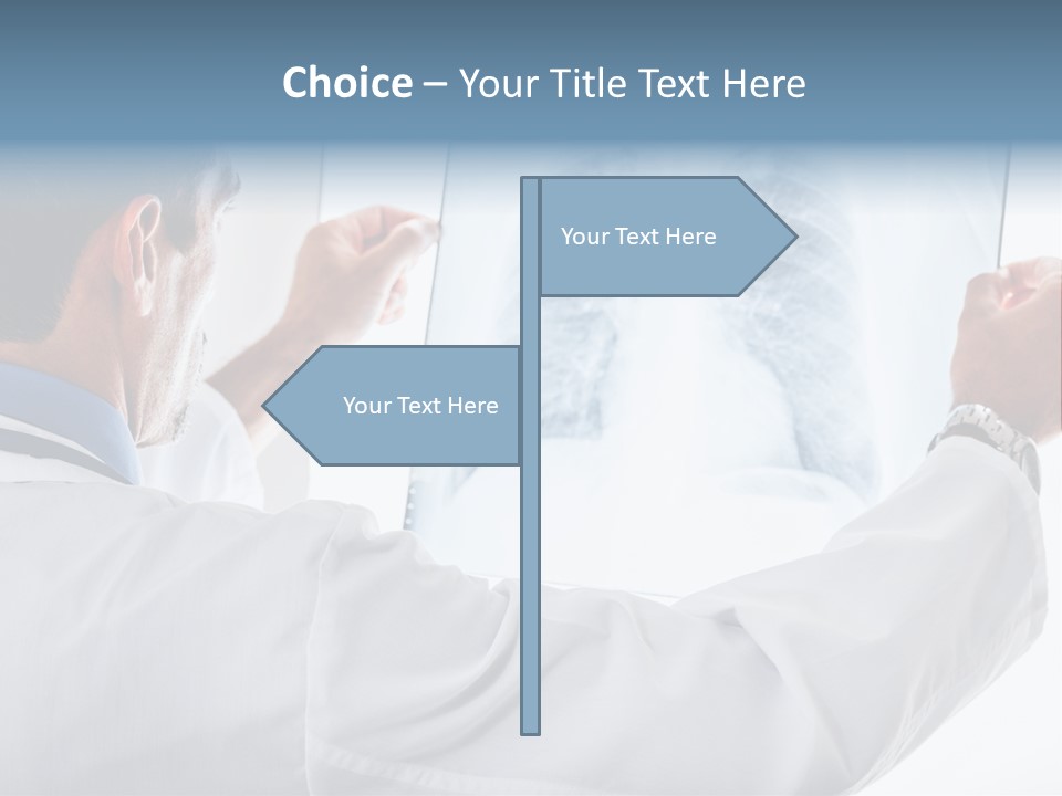 Person Infection Girl PowerPoint Template