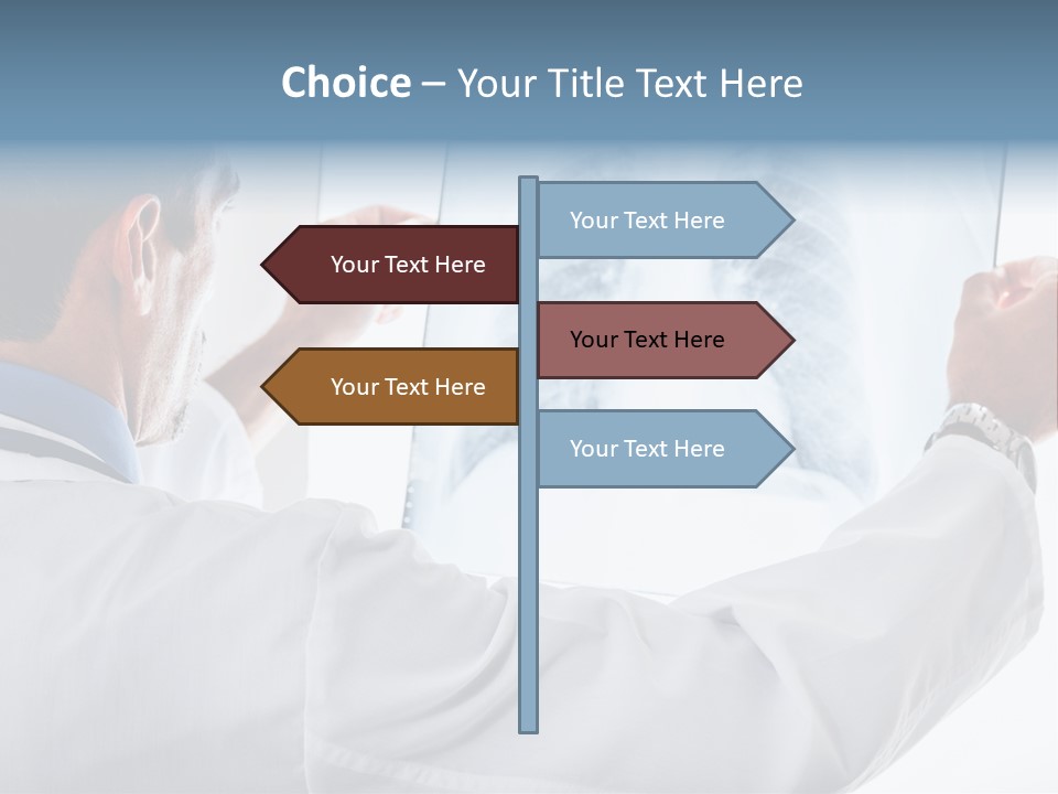 Person Infection Girl PowerPoint Template