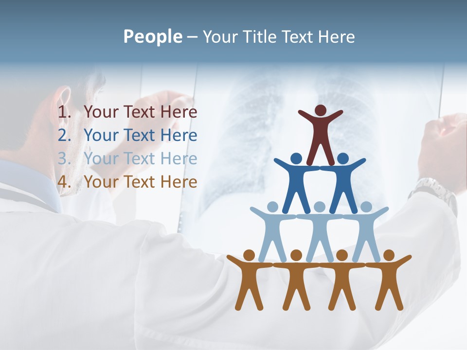 Person Infection Girl PowerPoint Template