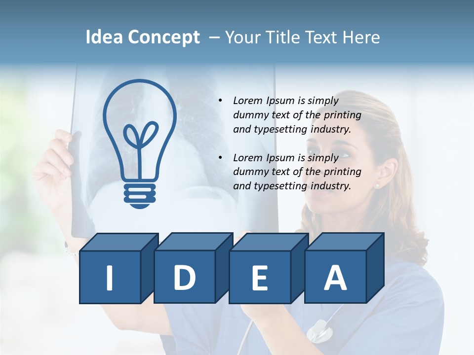 Background Lung Person PowerPoint Template