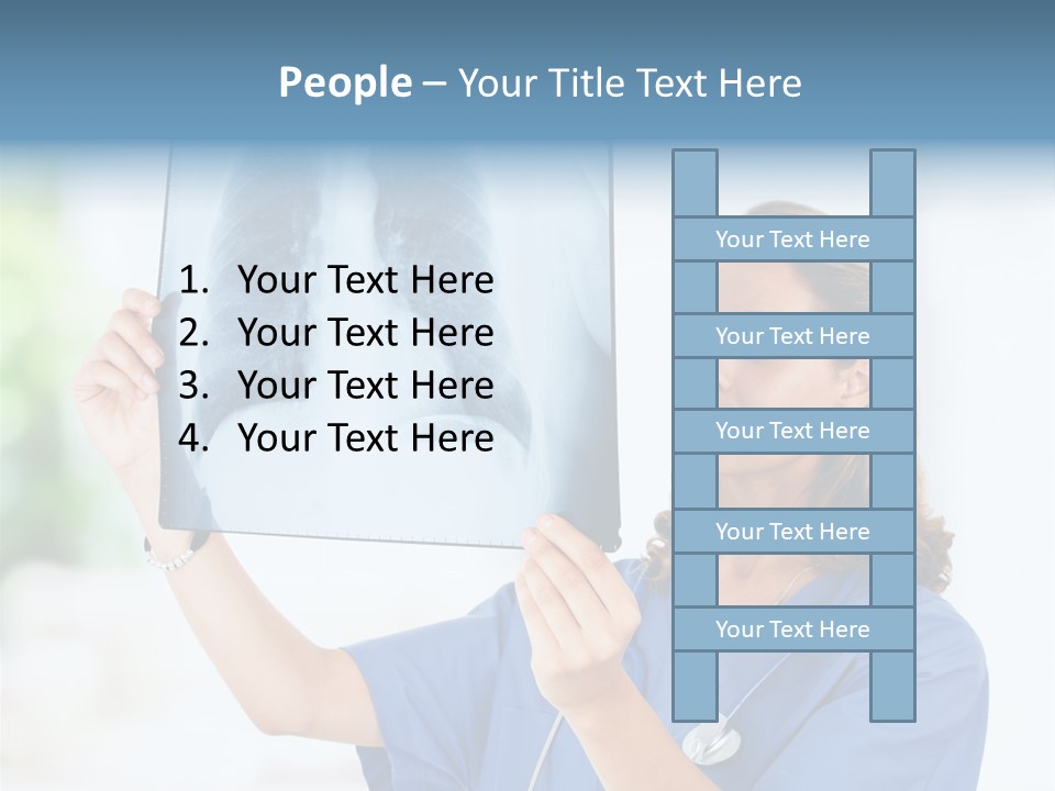 Background Lung Person PowerPoint Template