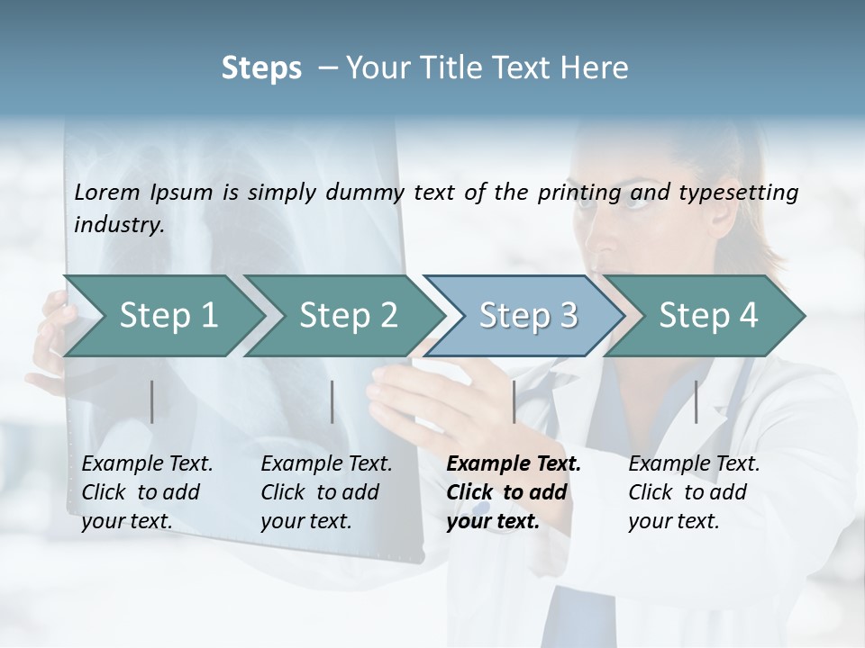 Person Xray Physician PowerPoint Template