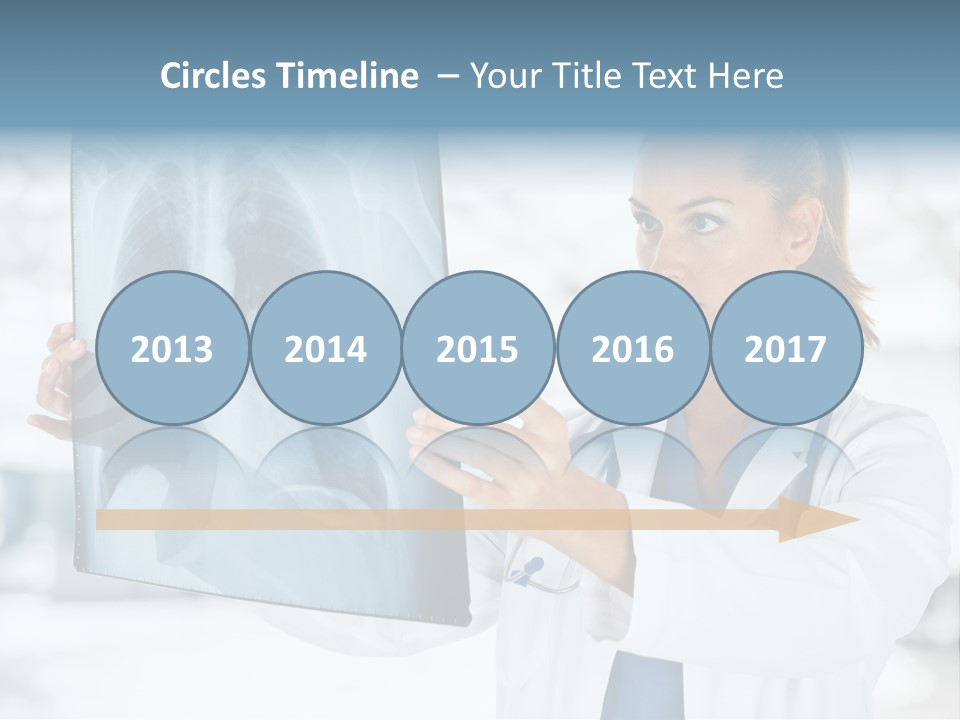 Person Xray Physician PowerPoint Template