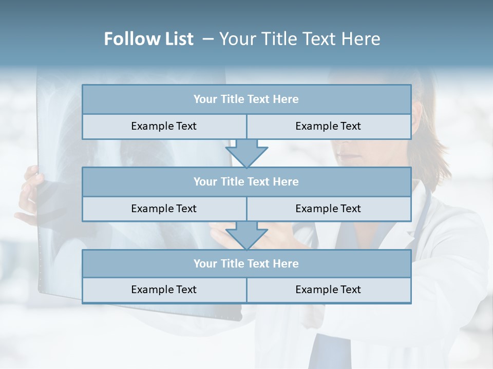 Person Xray Physician PowerPoint Template