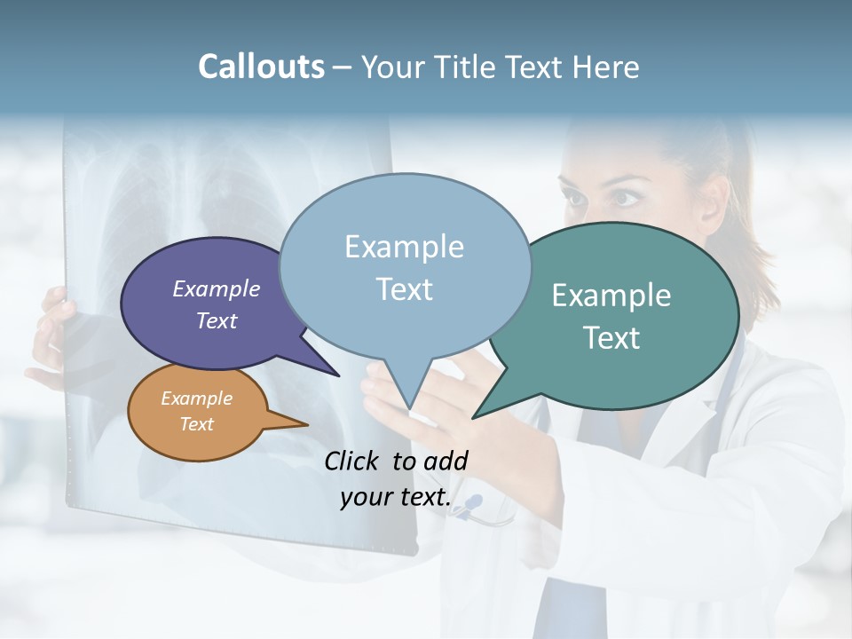 Person Xray Physician PowerPoint Template