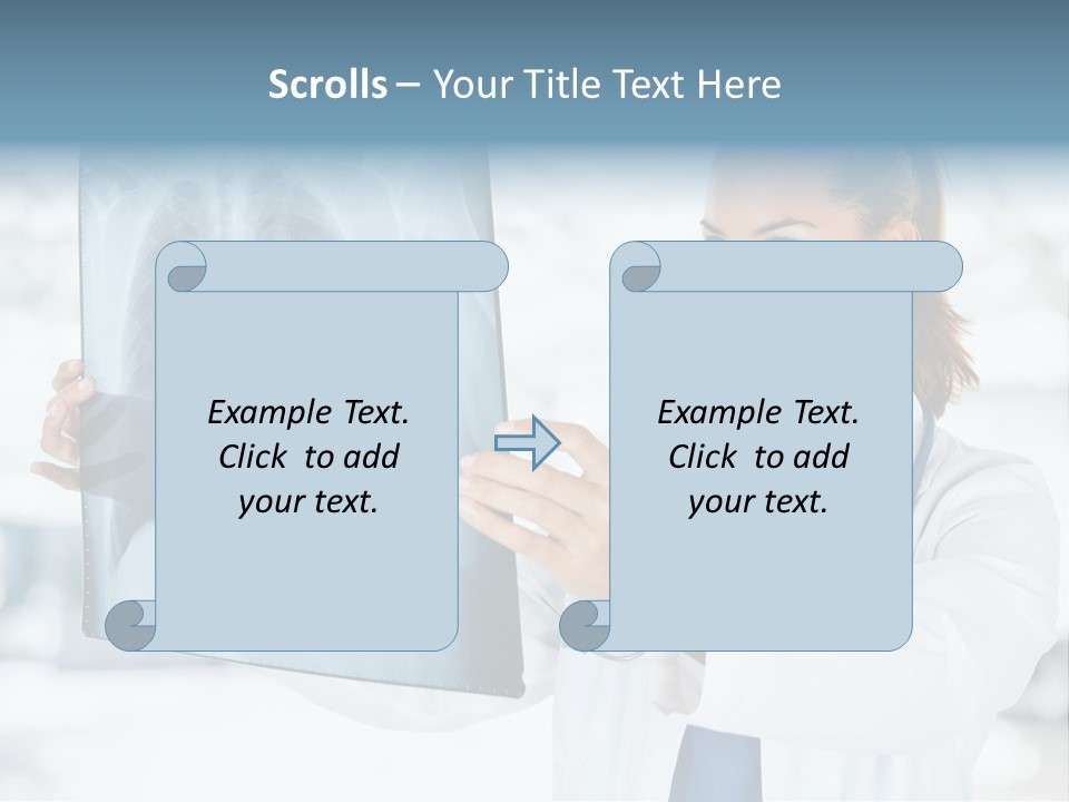 Person Xray Physician PowerPoint Template
