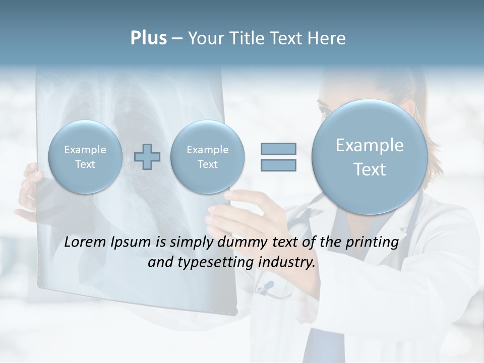 Person Xray Physician PowerPoint Template