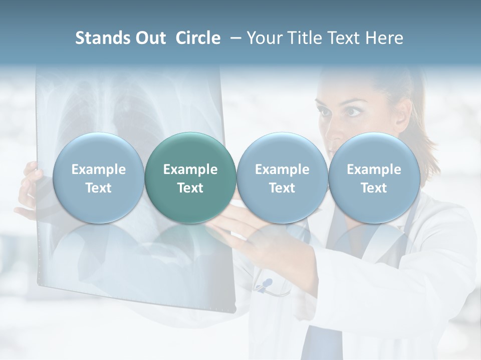 Person Xray Physician PowerPoint Template