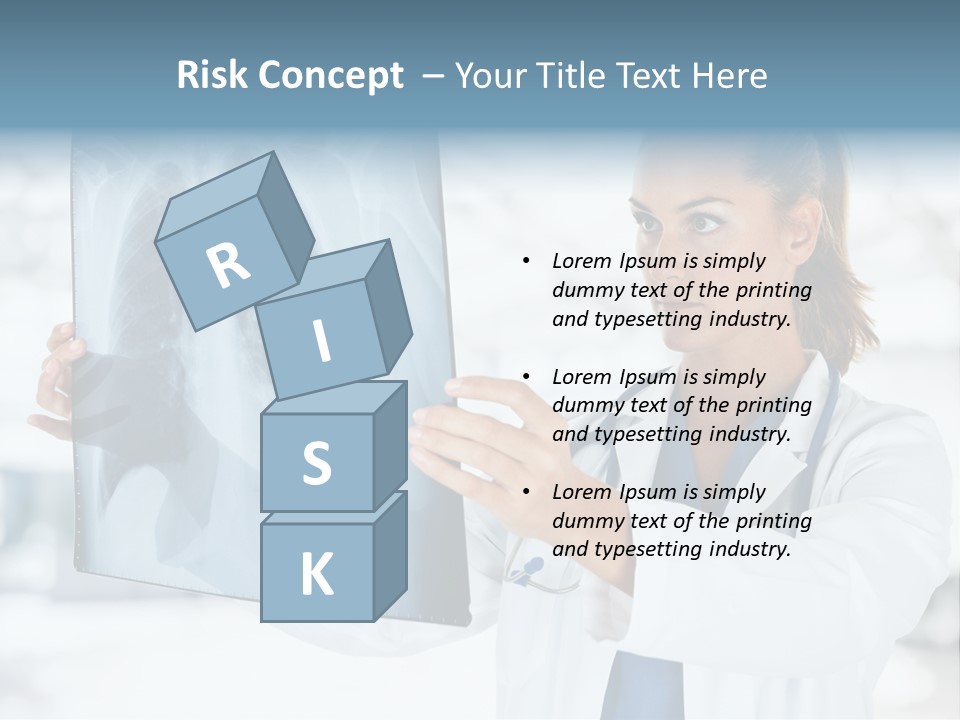 Person Xray Physician PowerPoint Template