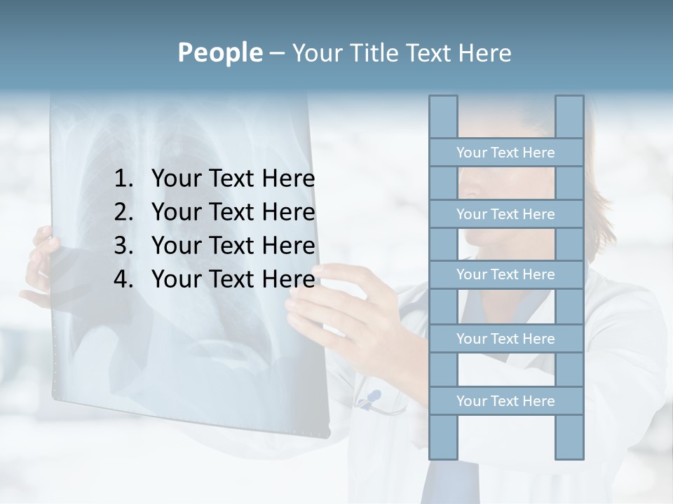 Person Xray Physician PowerPoint Template