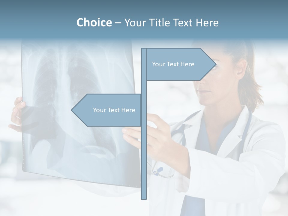Person Xray Physician PowerPoint Template