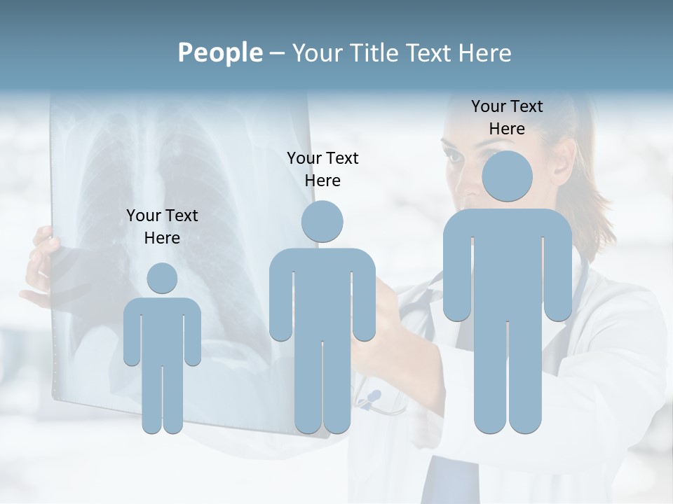 Person Xray Physician PowerPoint Template