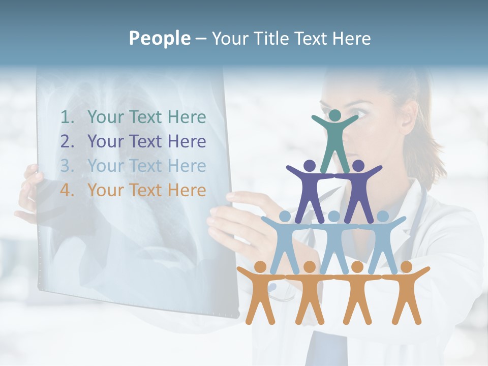 Person Xray Physician PowerPoint Template