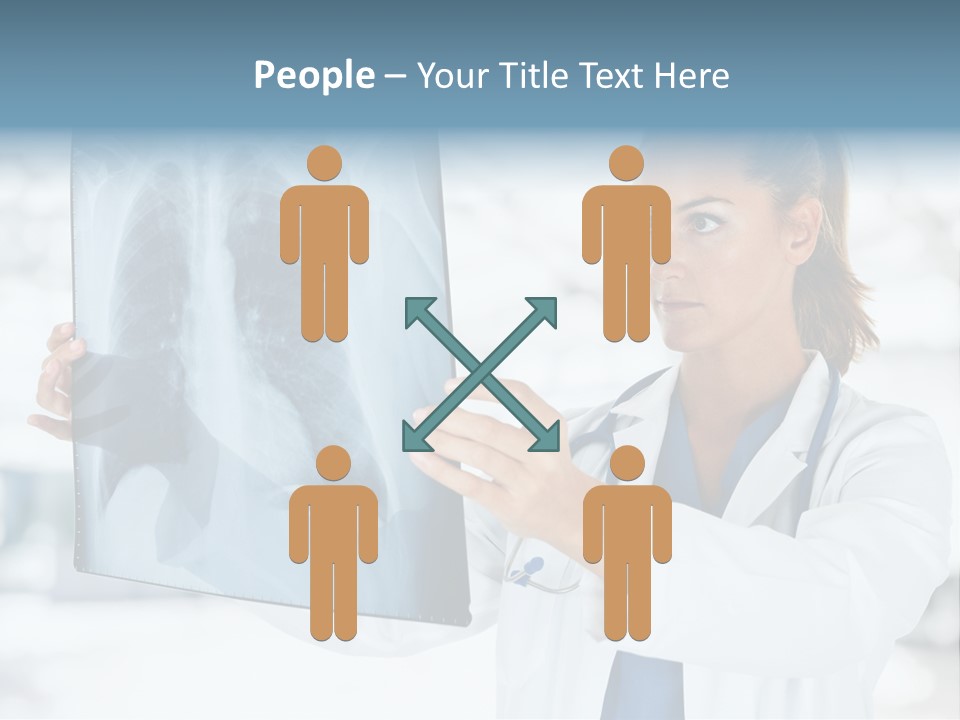 Person Xray Physician PowerPoint Template