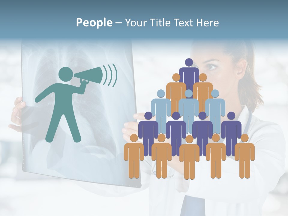 Person Xray Physician PowerPoint Template
