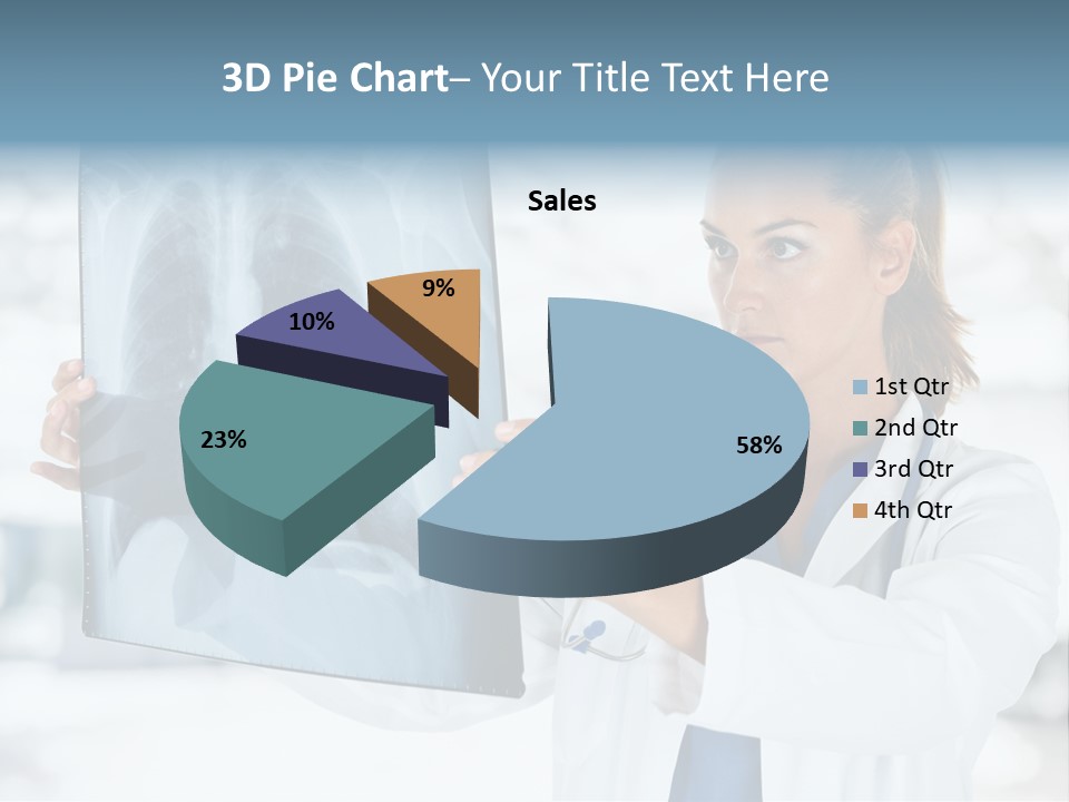 Person Xray Physician PowerPoint Template
