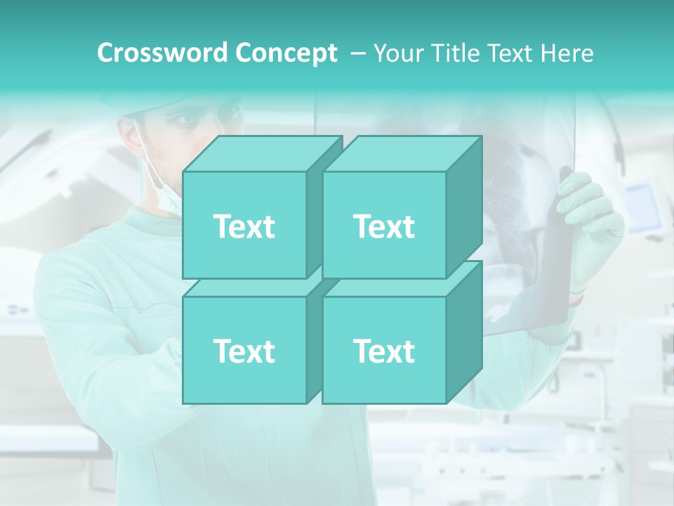 Man Working Aid PowerPoint Template