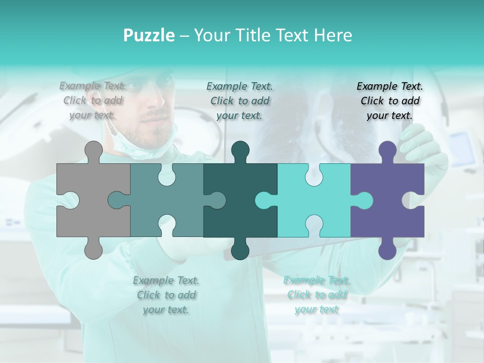 Man Working Aid PowerPoint Template