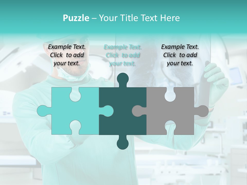 Man Working Aid PowerPoint Template