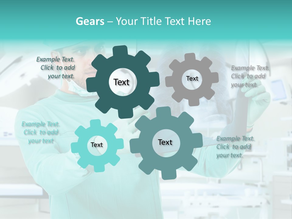 Man Working Aid PowerPoint Template