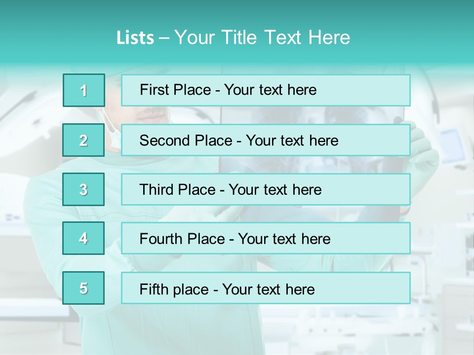 Man Working Aid PowerPoint Template