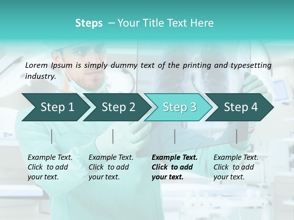 Man Working Aid PowerPoint Template