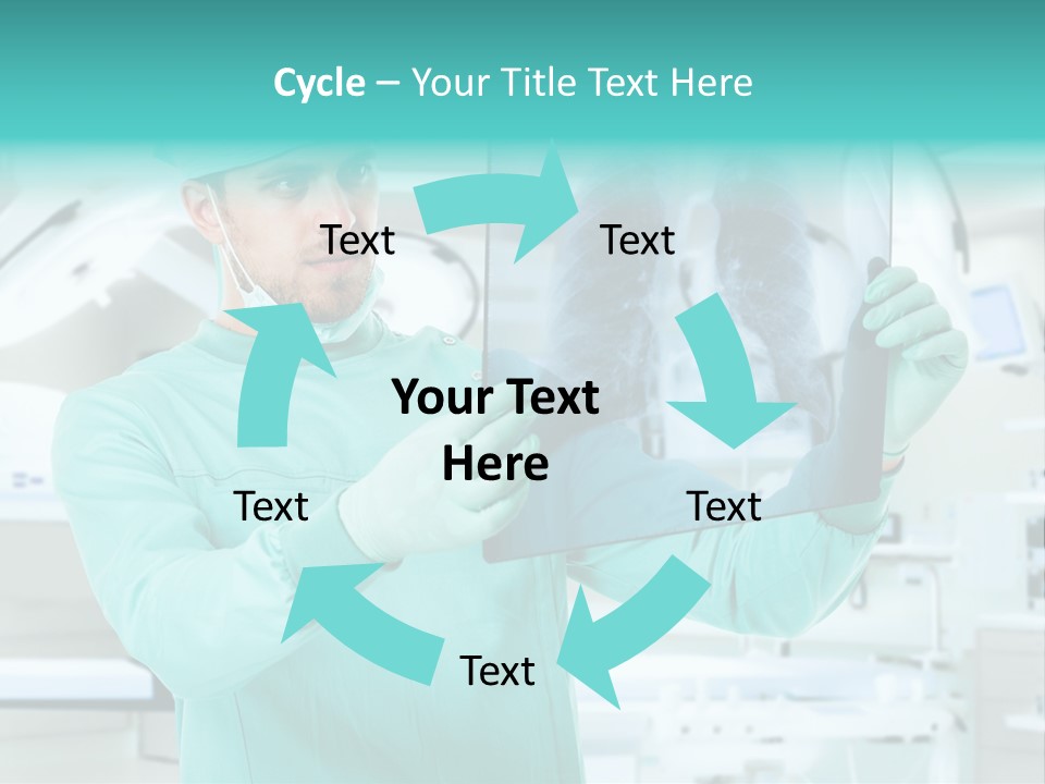 Man Working Aid PowerPoint Template