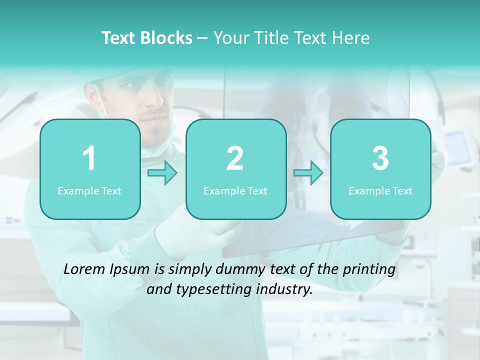 Man Working Aid PowerPoint Template