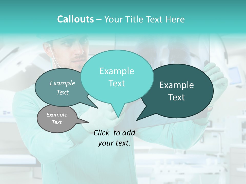 Man Working Aid PowerPoint Template