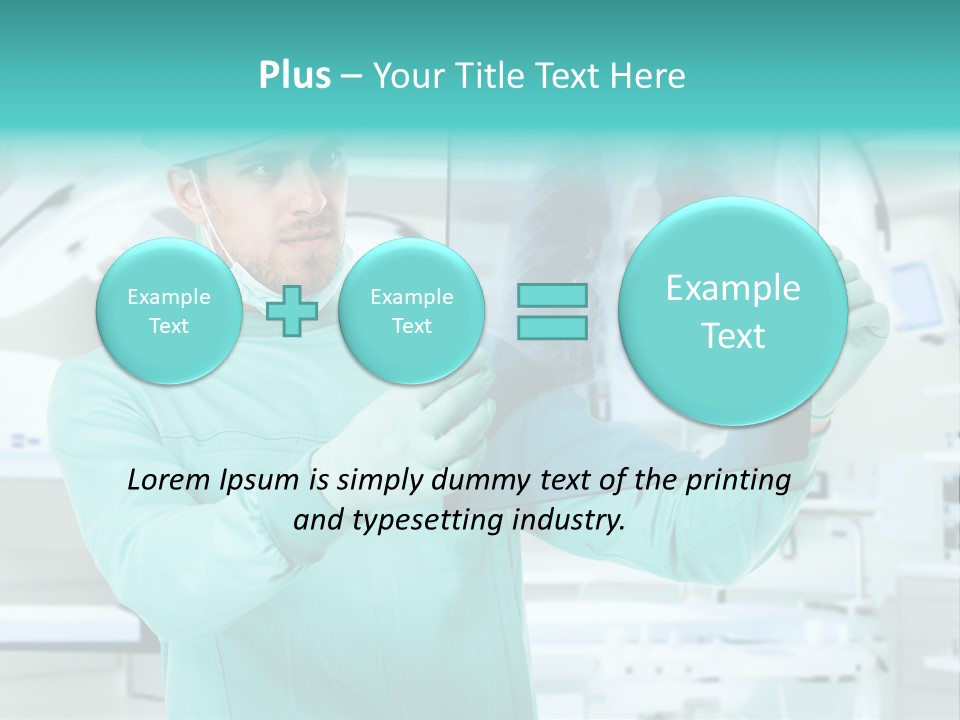 Man Working Aid PowerPoint Template