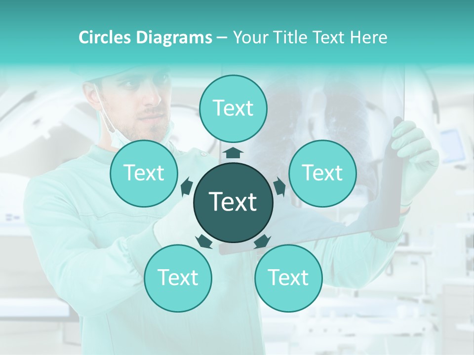 Man Working Aid PowerPoint Template