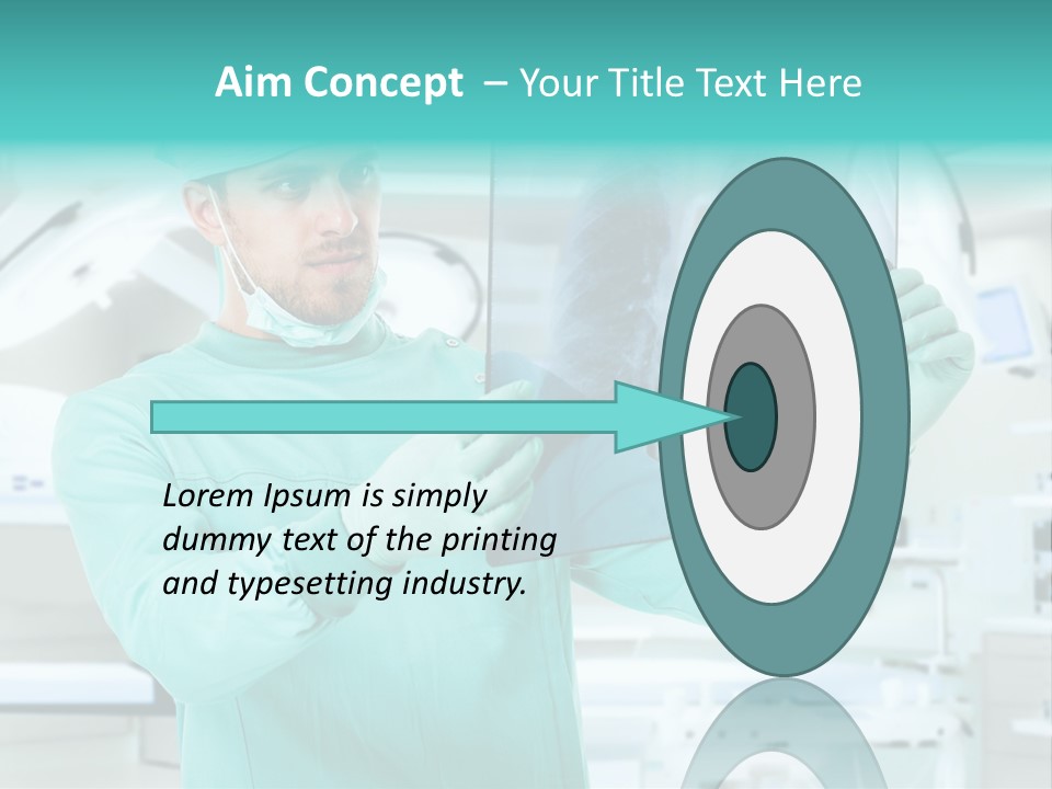 Man Working Aid PowerPoint Template