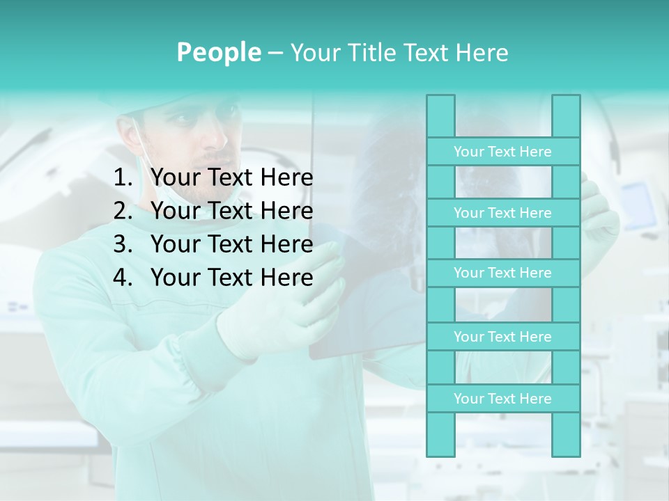 Man Working Aid PowerPoint Template