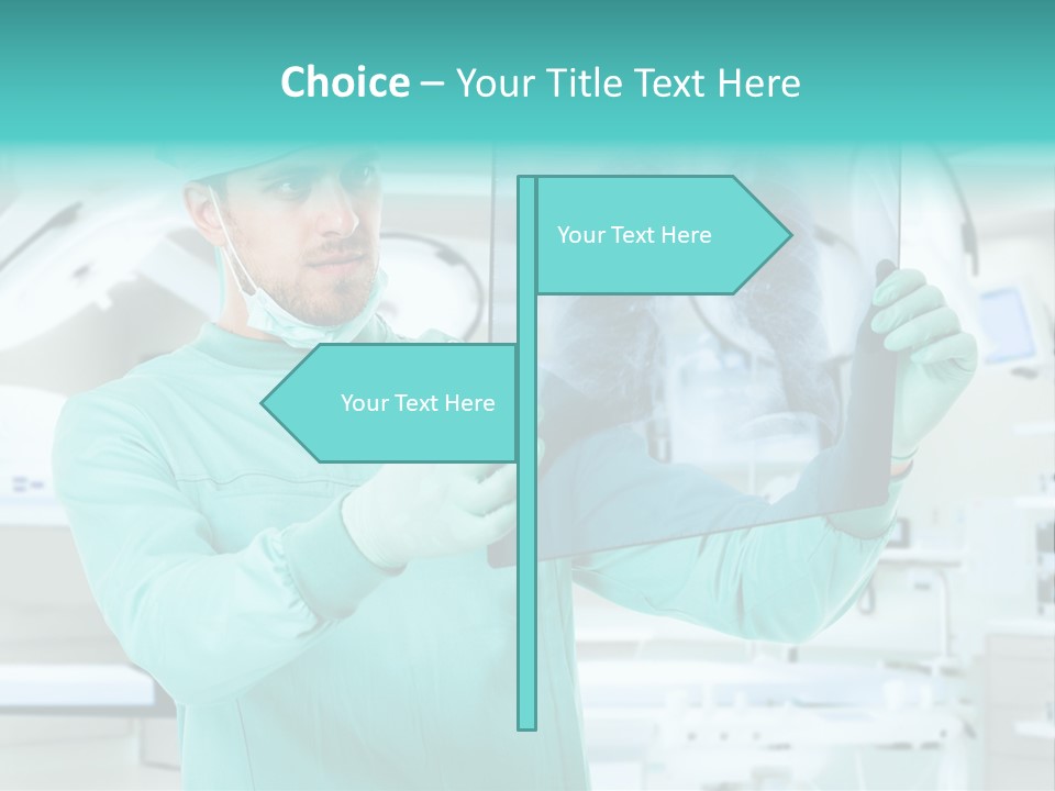 Man Working Aid PowerPoint Template