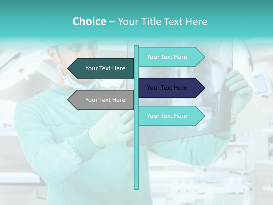 Man Working Aid PowerPoint Template