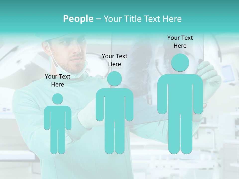 Man Working Aid PowerPoint Template