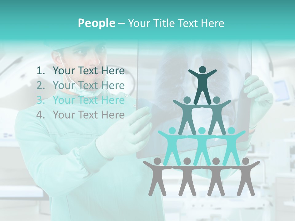 Man Working Aid PowerPoint Template