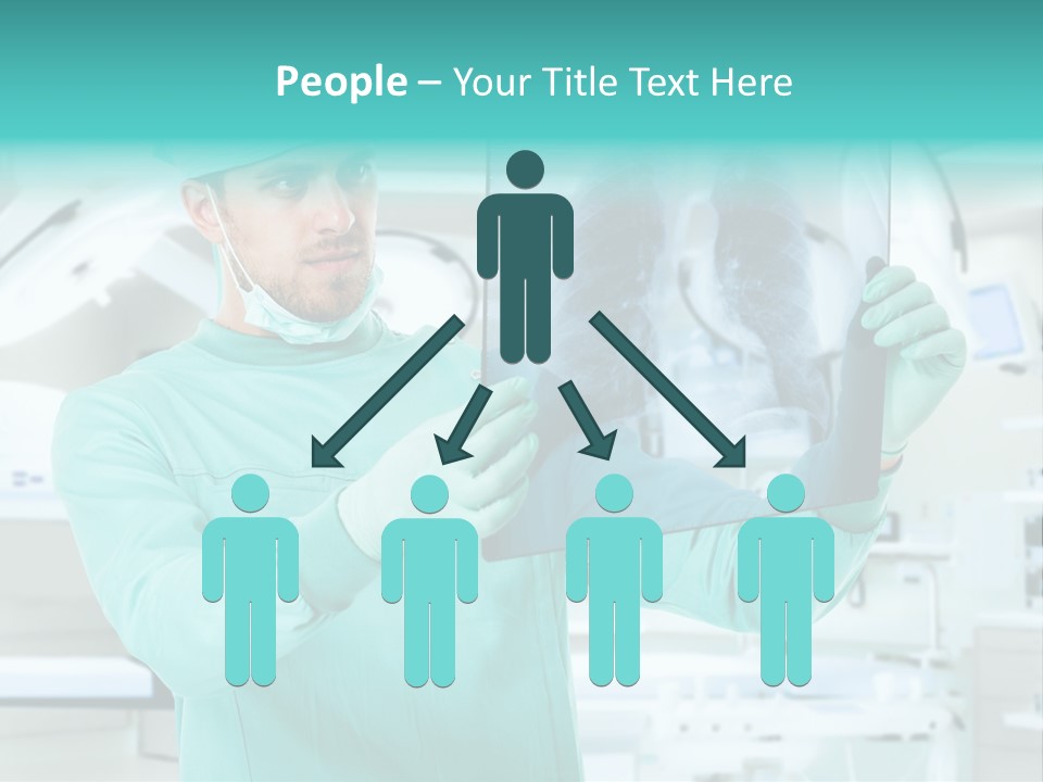 Man Working Aid PowerPoint Template