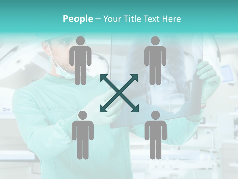 Man Working Aid PowerPoint Template