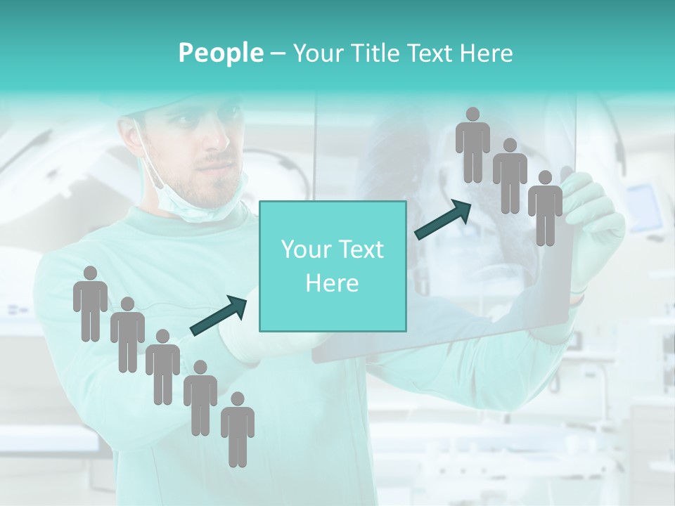 Man Working Aid PowerPoint Template