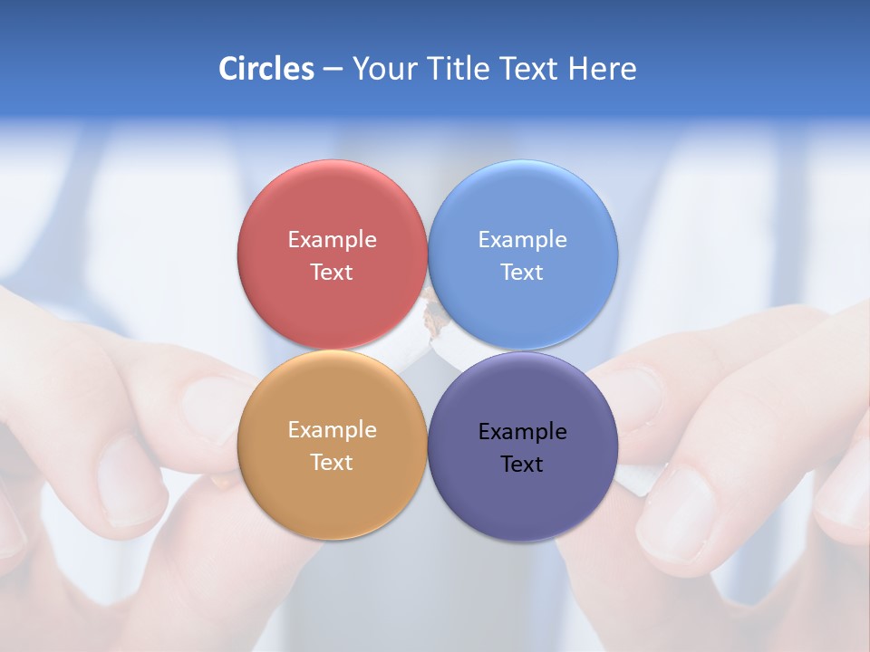 Nicotine Addiction Prevention PowerPoint Template