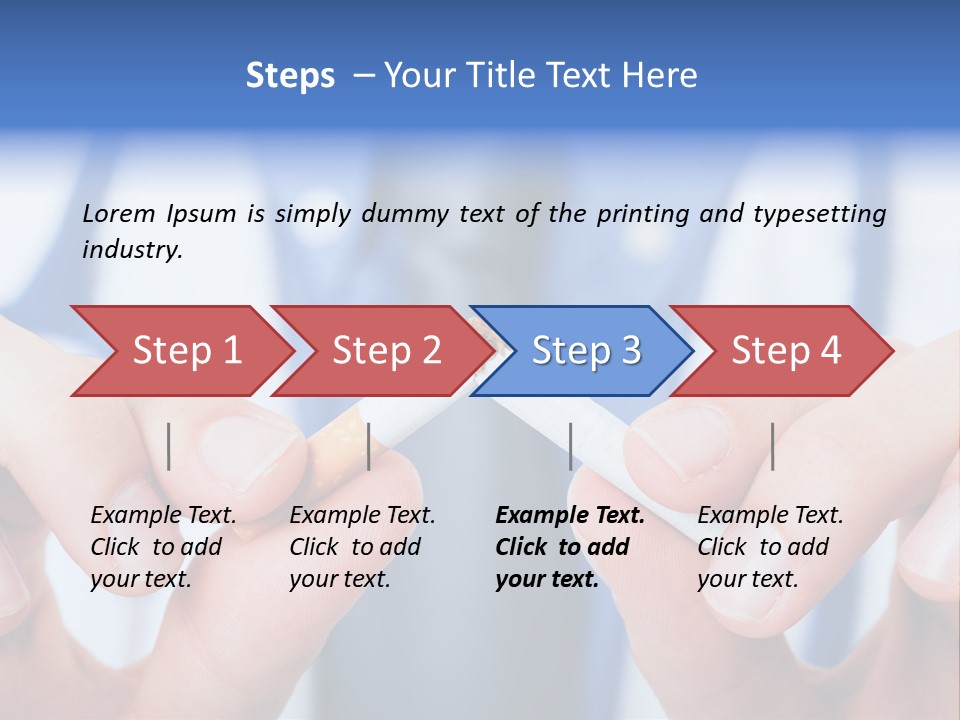 Nicotine Addiction Prevention PowerPoint Template