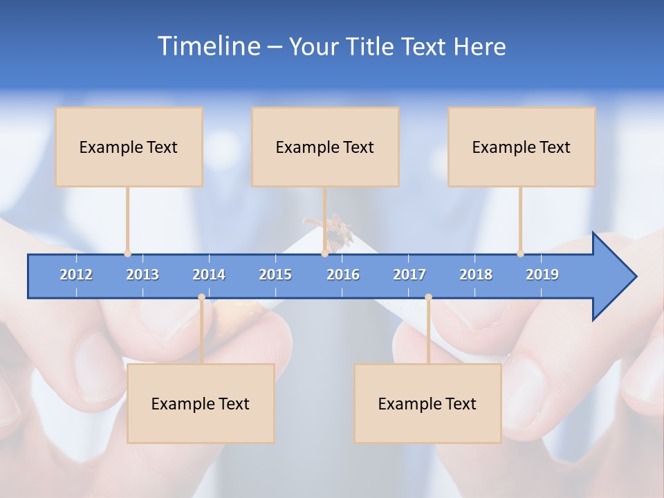 Nicotine Addiction Prevention PowerPoint Template